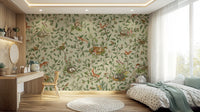 Woodland Naptime Tales Wall Mural