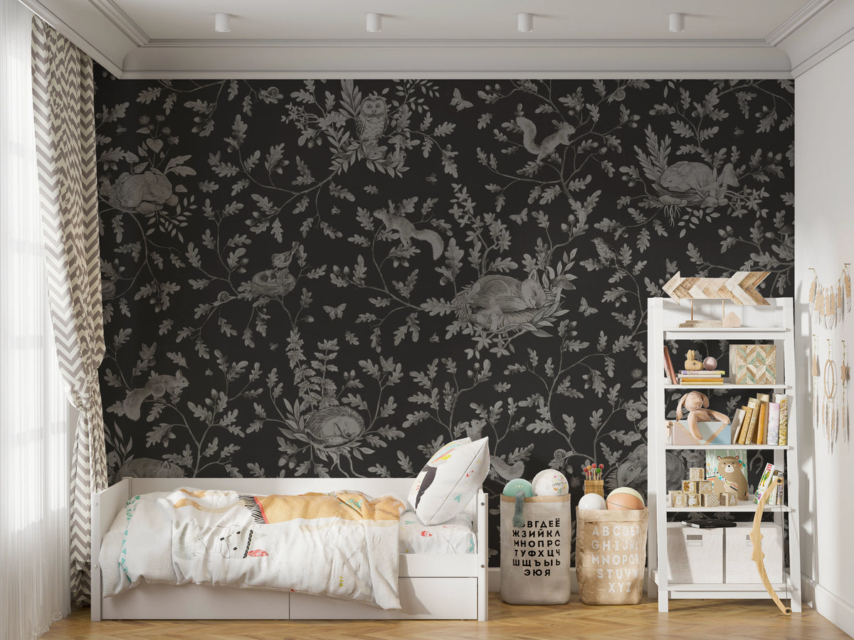 Twilight Woods Wall Mural
