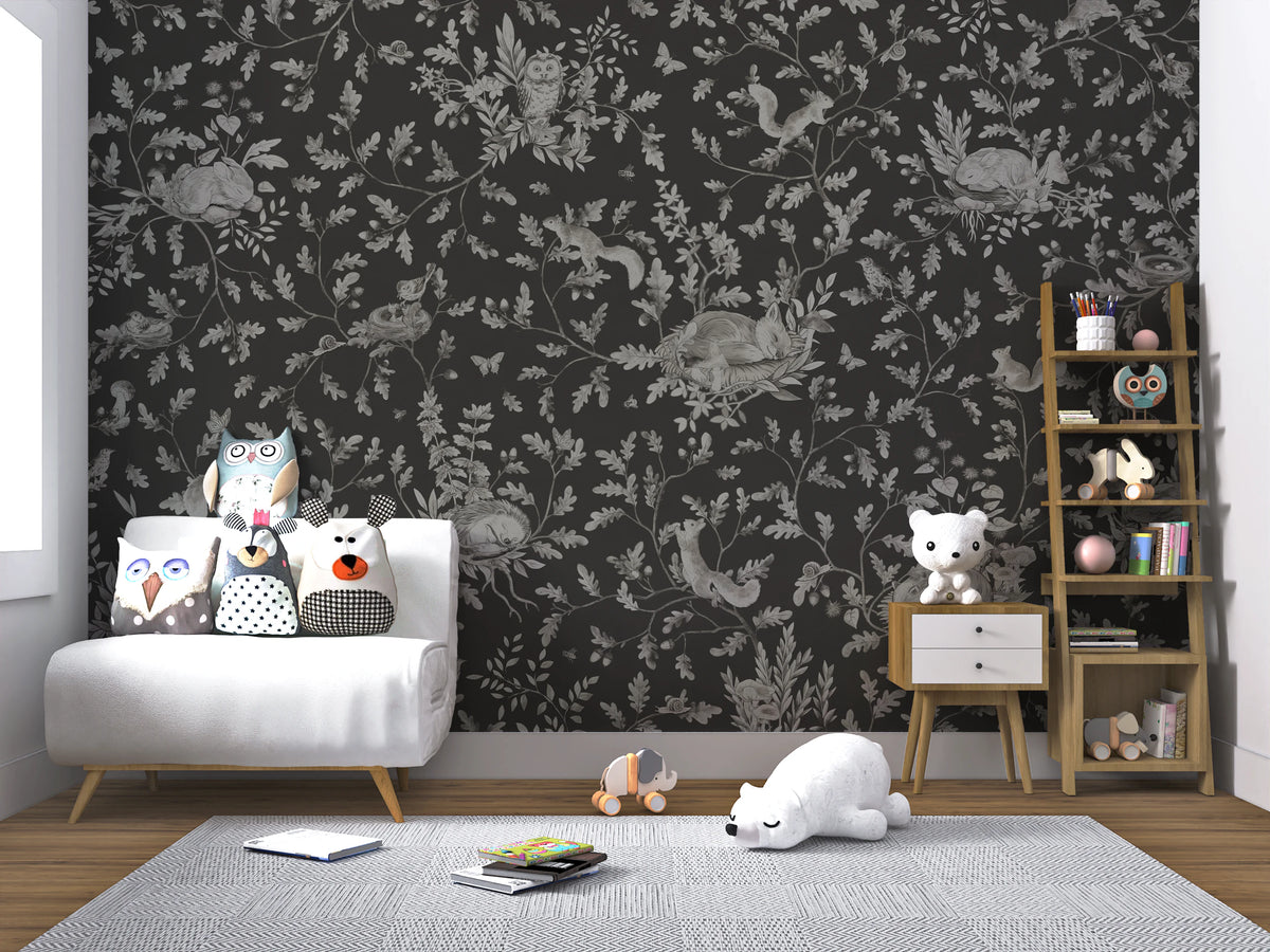 Twilight Woods Wall Mural
