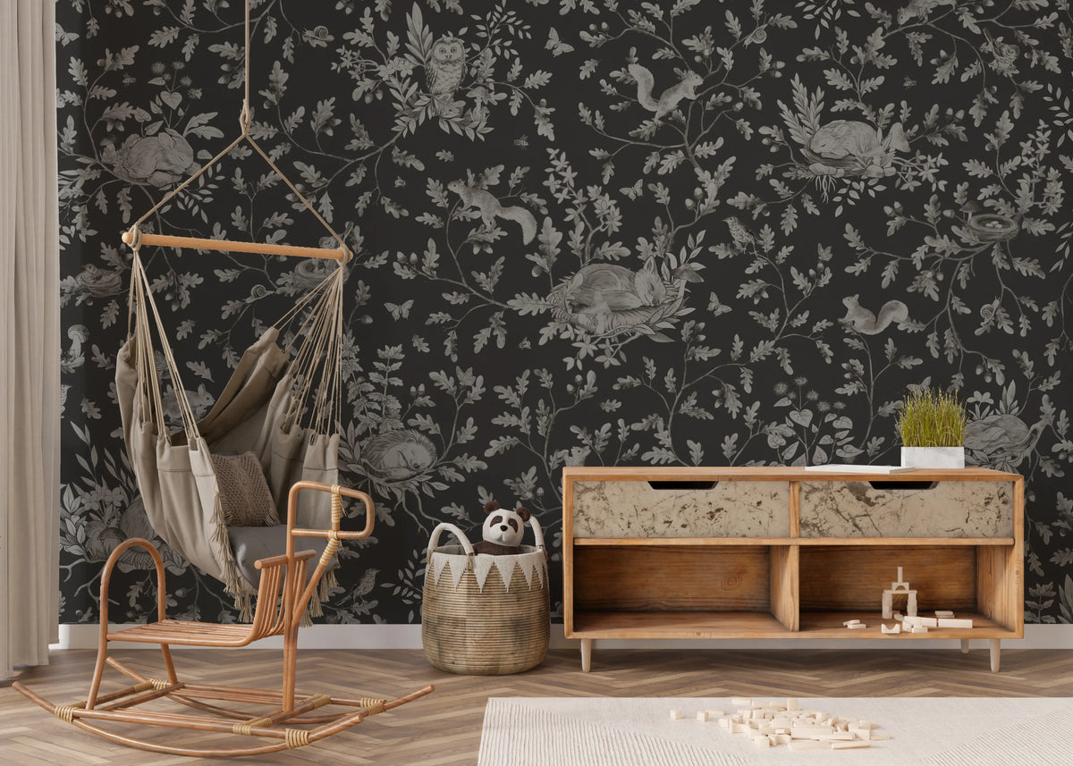 Twilight Woods Wall Mural
