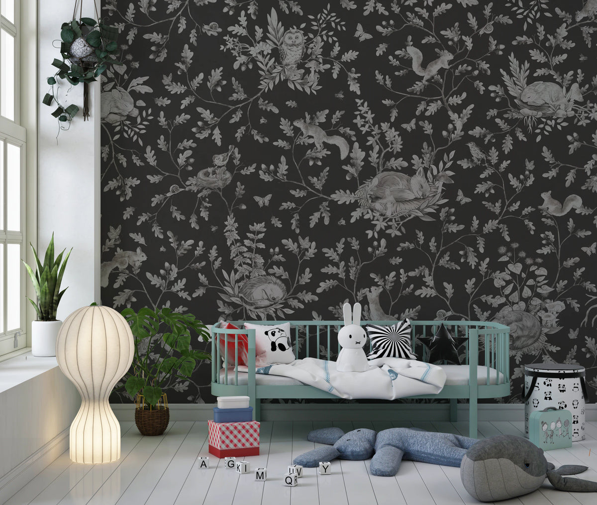 Twilight Woods Wall Mural