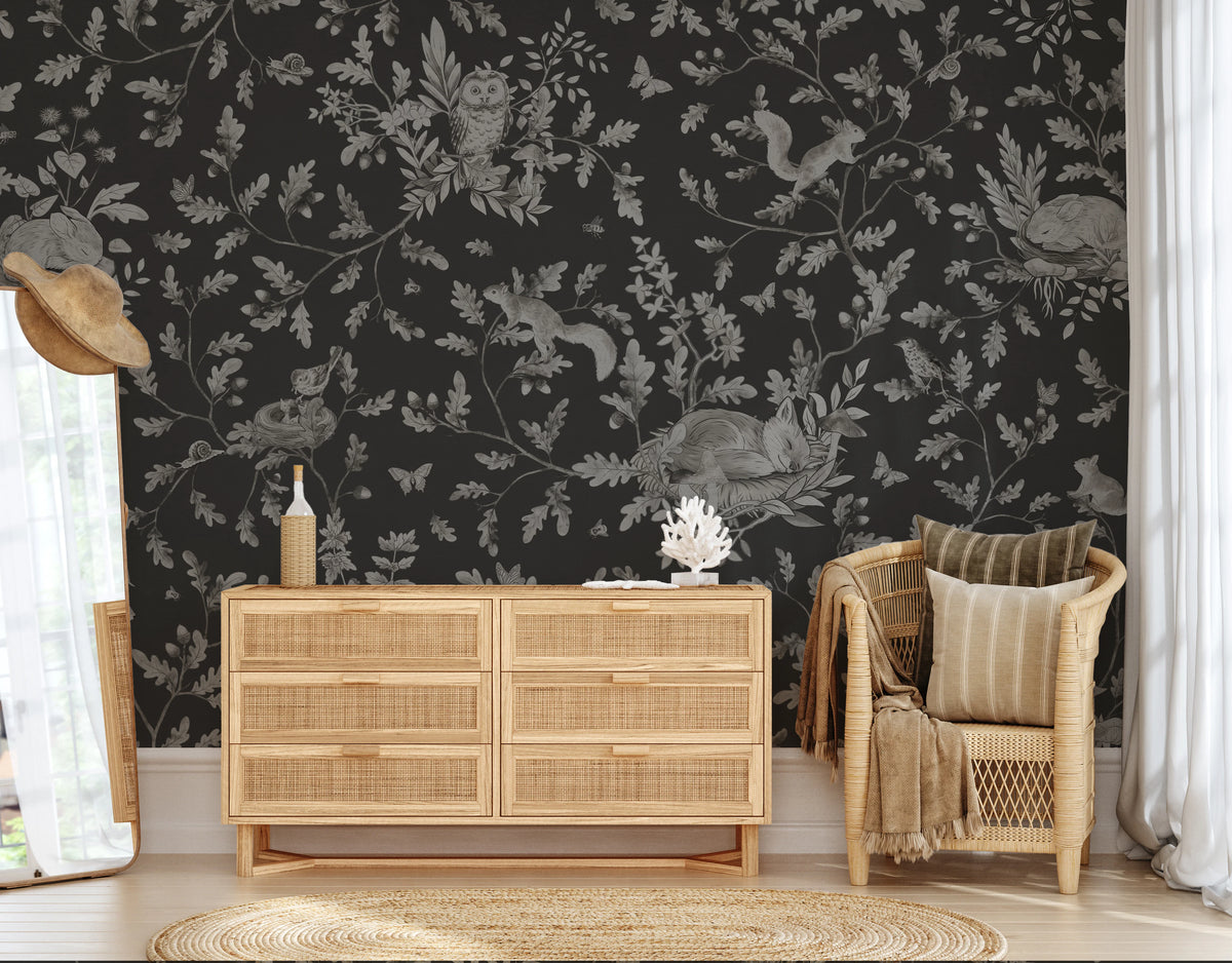 Twilight Woods Wall Mural