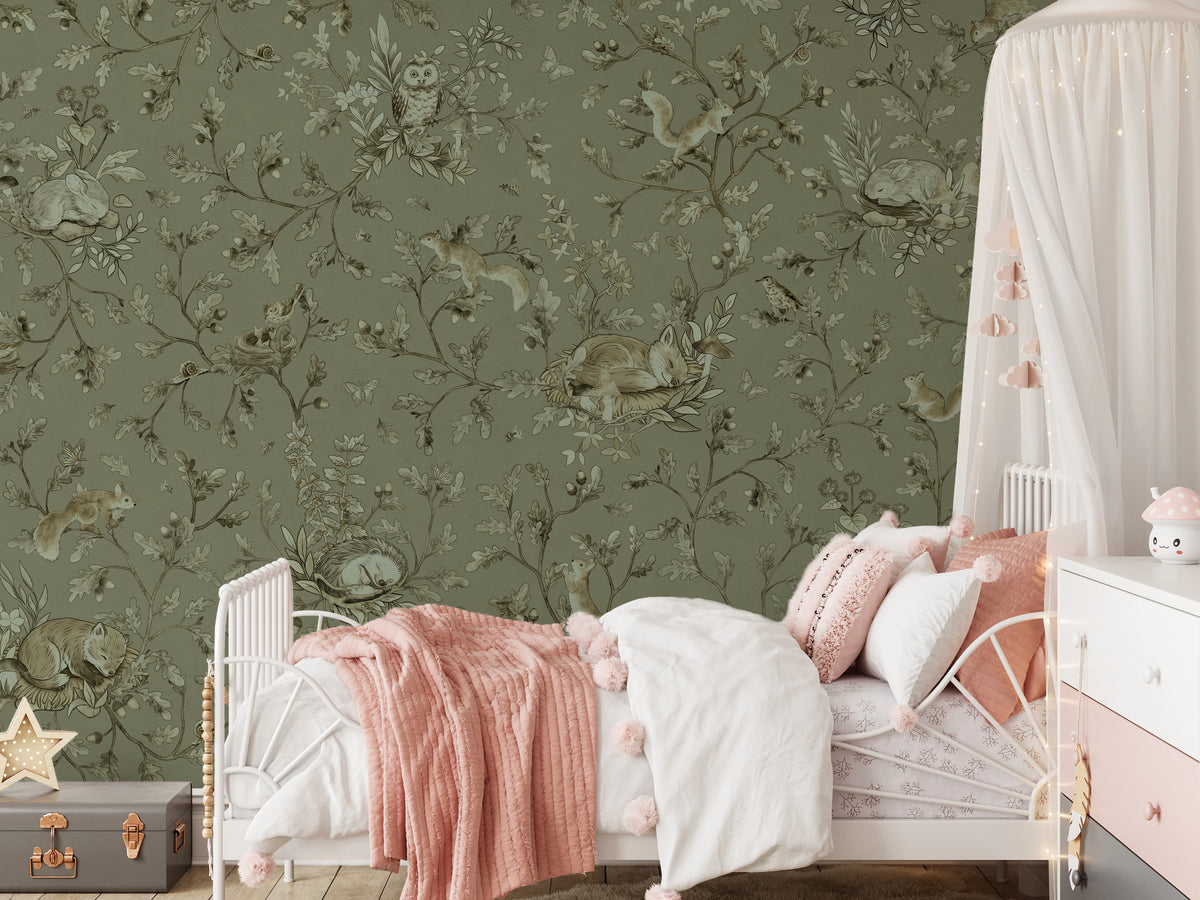 Earthy Haven  Wall Mural