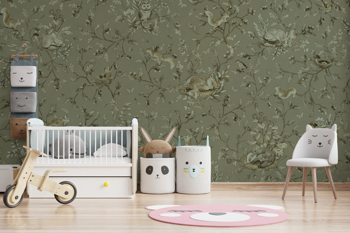 Earthy Haven  Wall Mural
