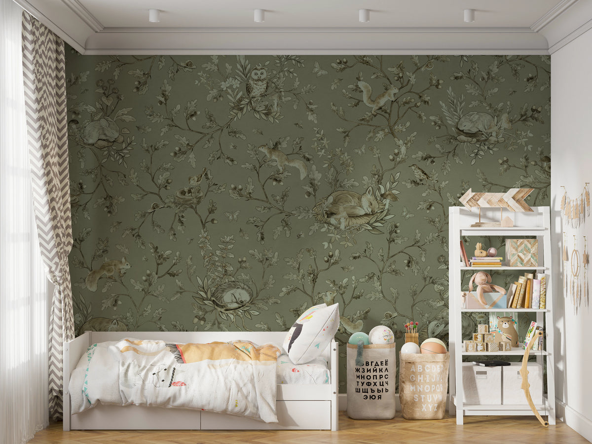 Earthy Haven  Wall Mural