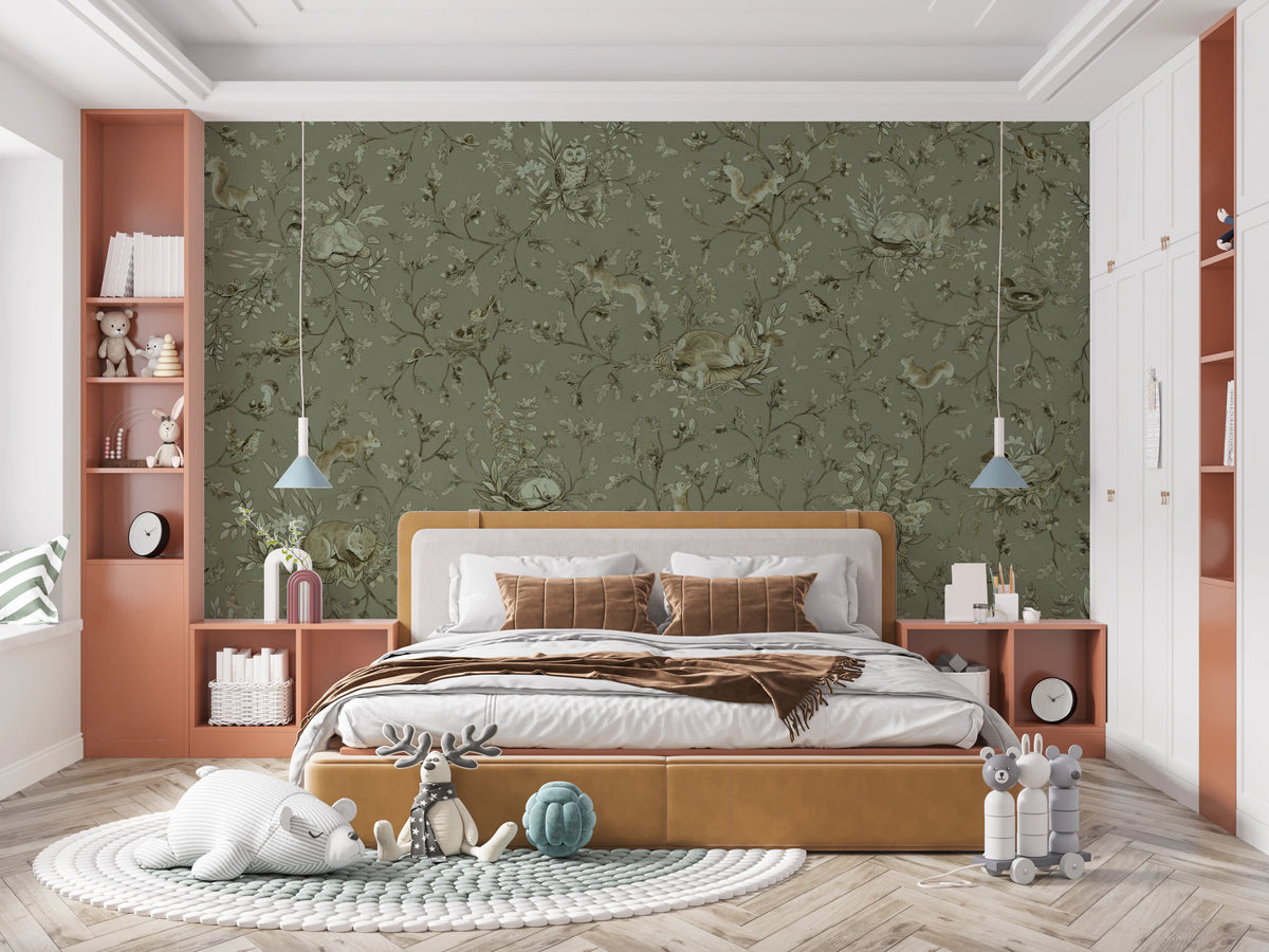 Earthy Haven  Wall Mural