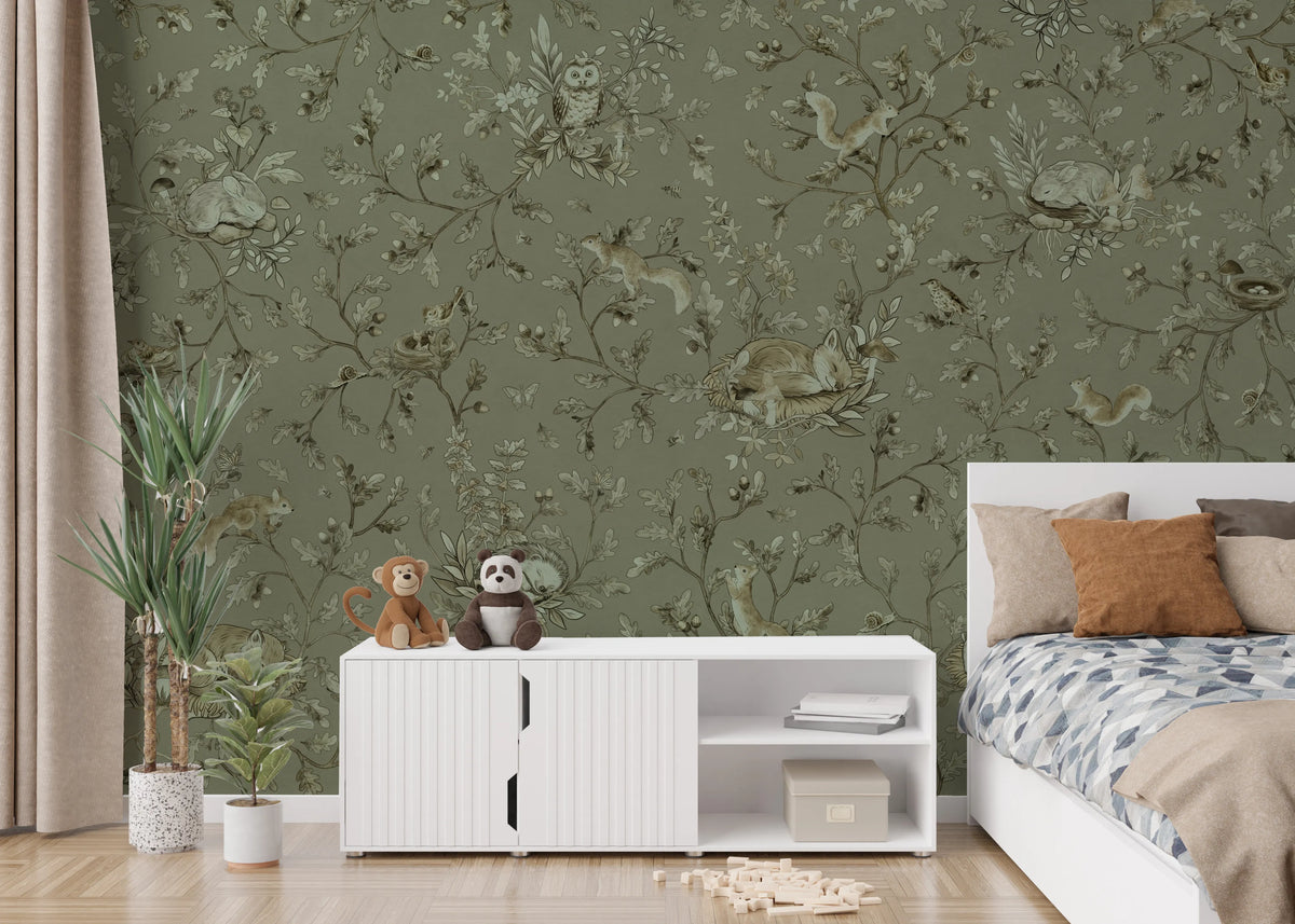 Earthy Haven  Wall Mural