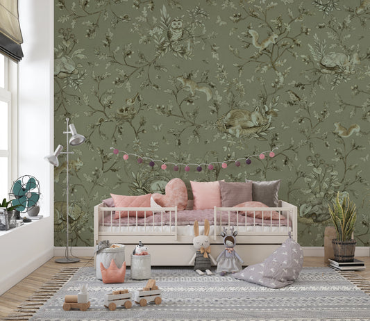 Earthy Haven  Wall Mural
