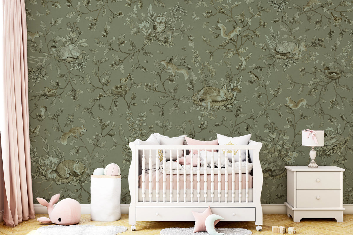 Earthy Haven  Wall Mural