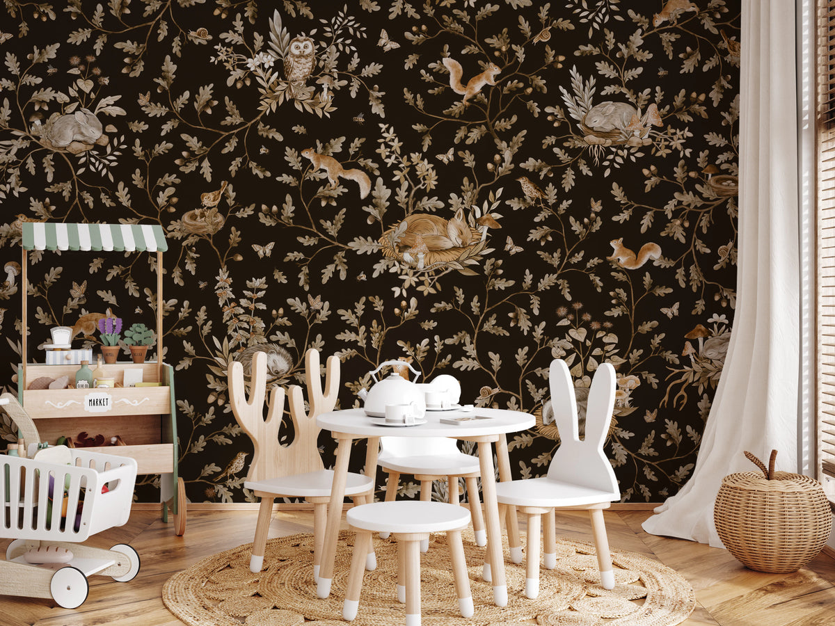 Enchanted Forest Naps Wall Mural