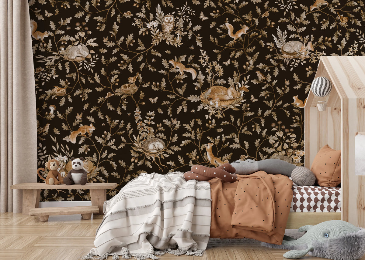 Enchanted Forest Naps Wall Mural