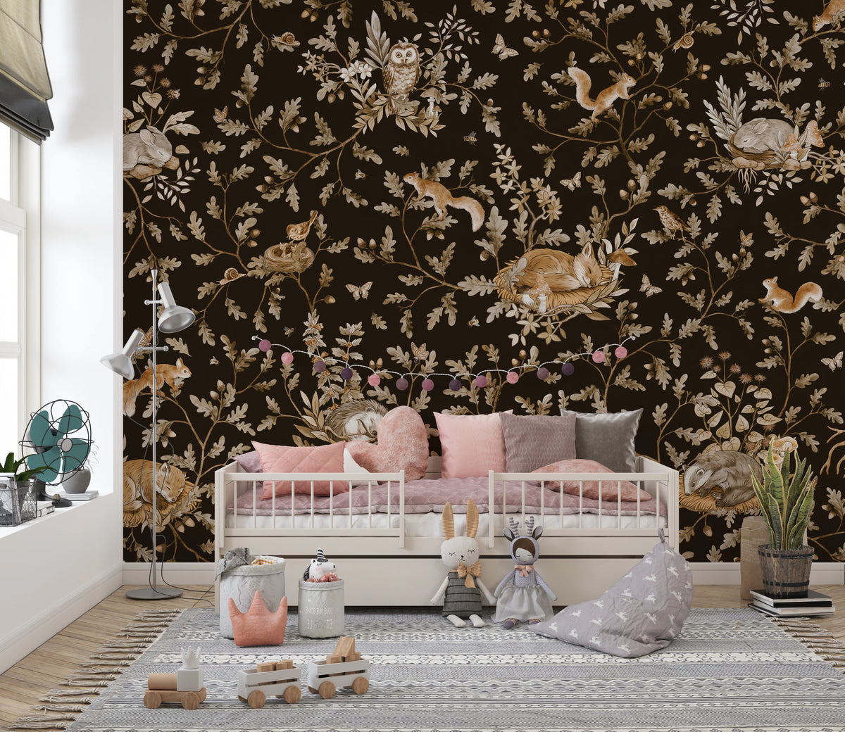Enchanted Forest Naps Wall Mural