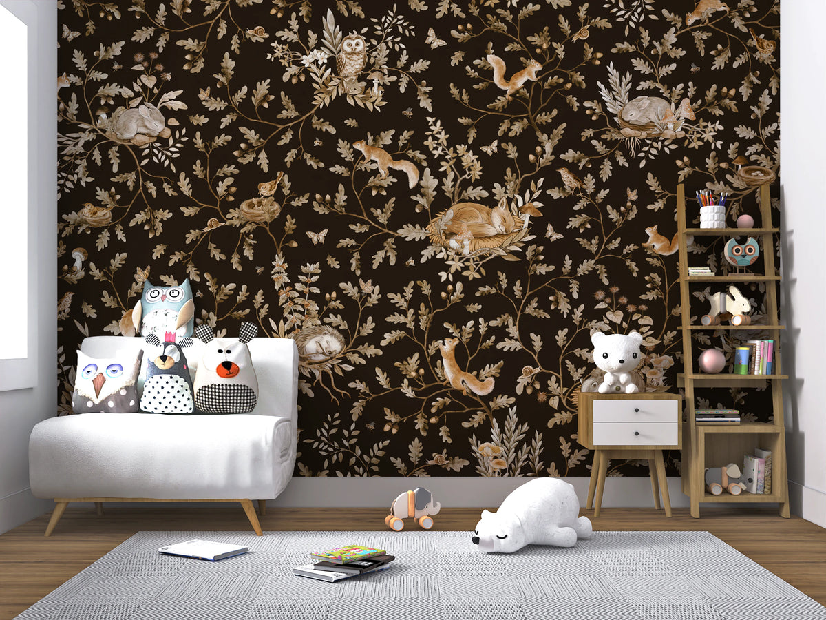 Enchanted Forest Naps Wall Mural