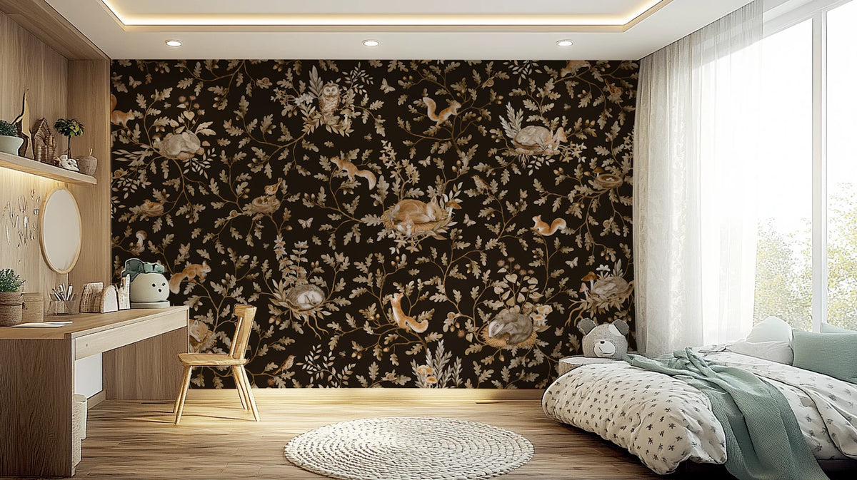 Enchanted Forest Naps Wall Mural