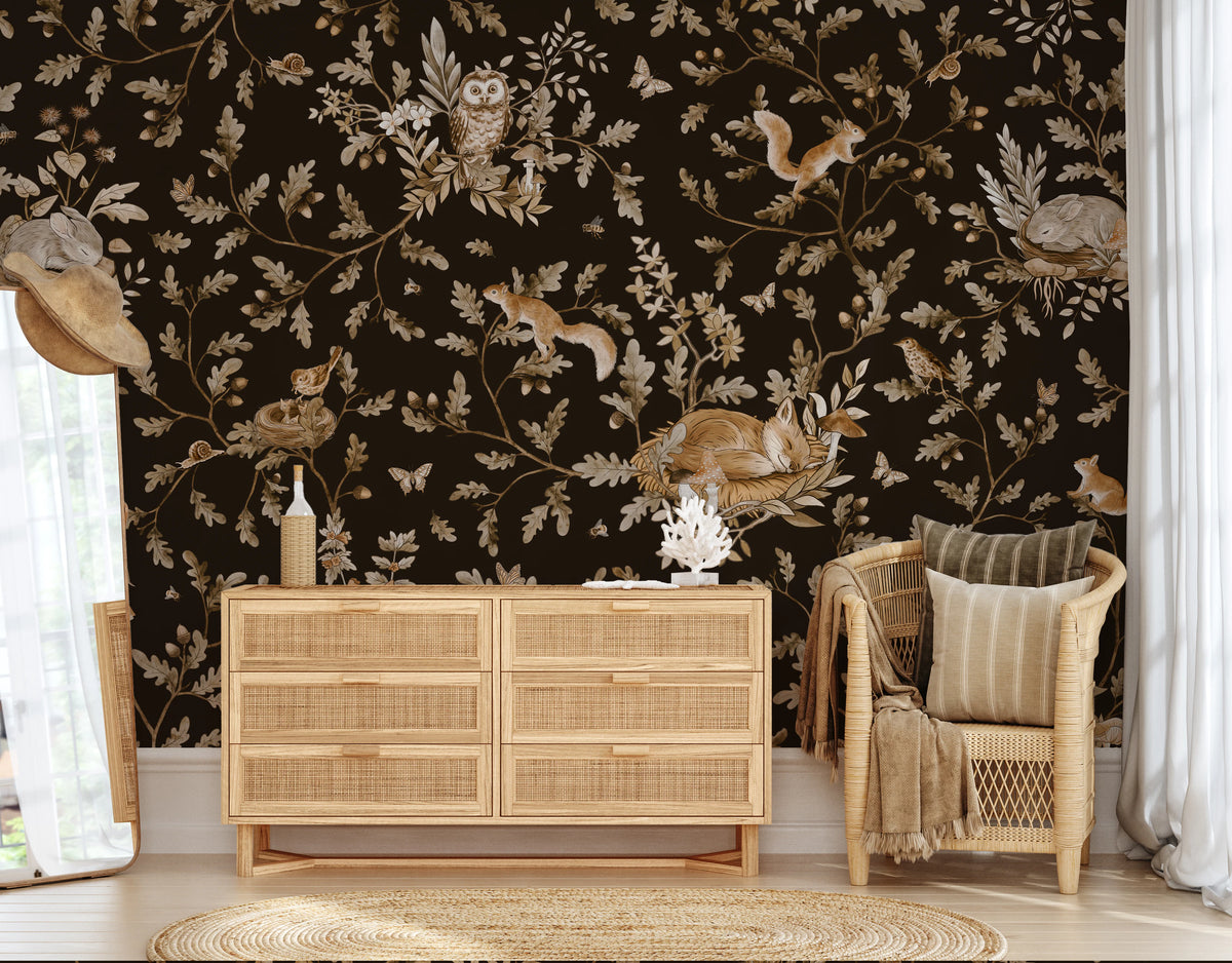 Enchanted Forest Naps Wall Mural