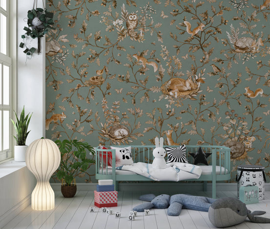 Woodland Dreams Wall Mural