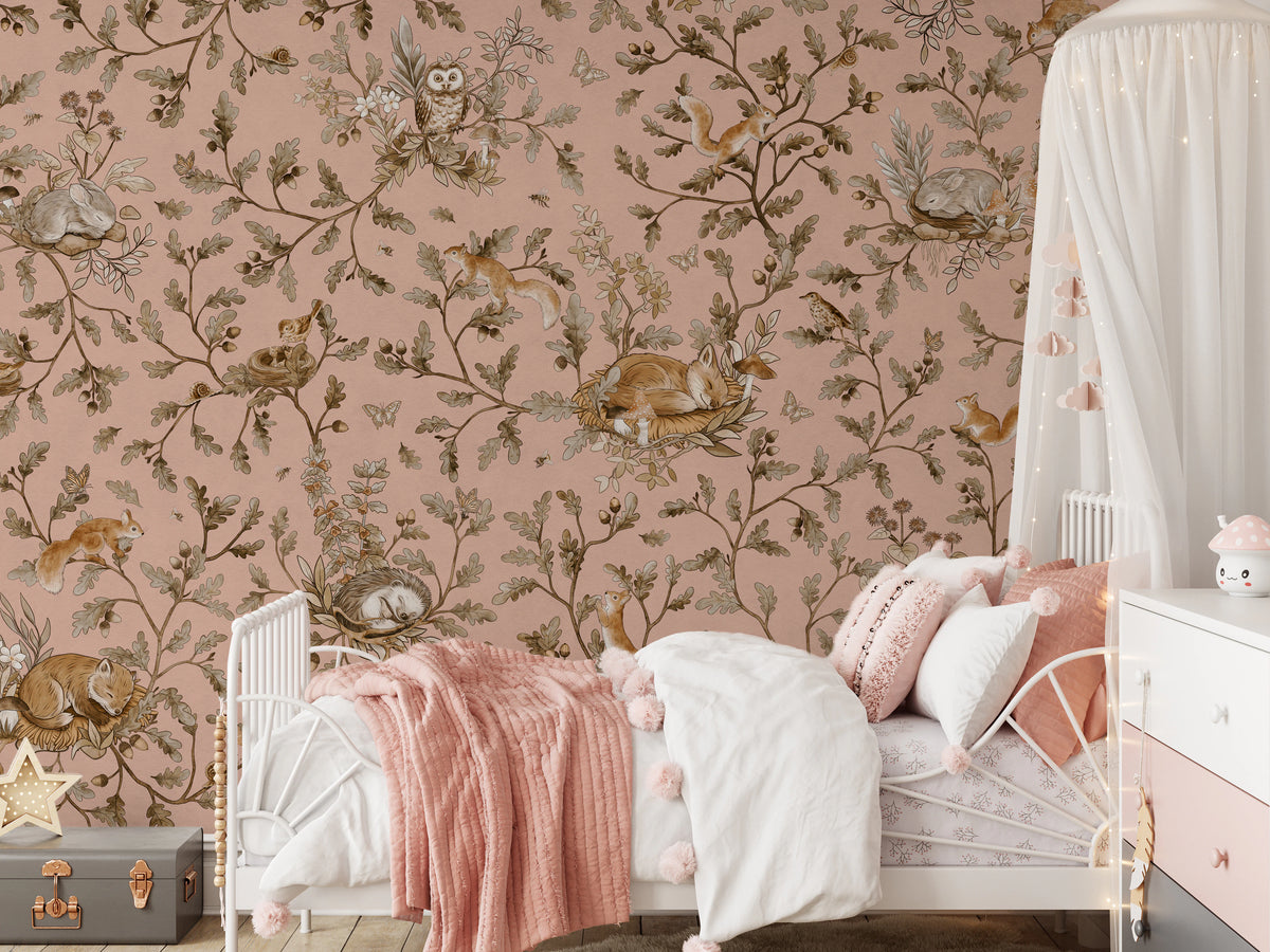 Forest Nap Wall Mural