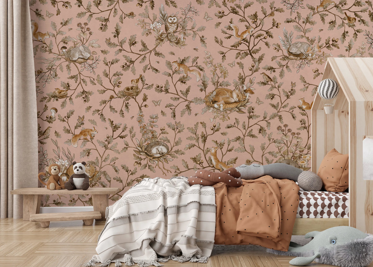 Forest Nap Wall Mural