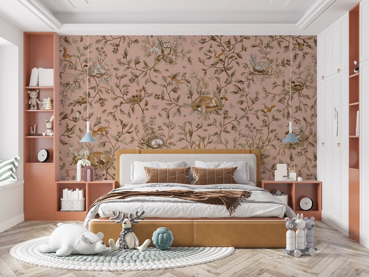 Forest Nap Wall Mural