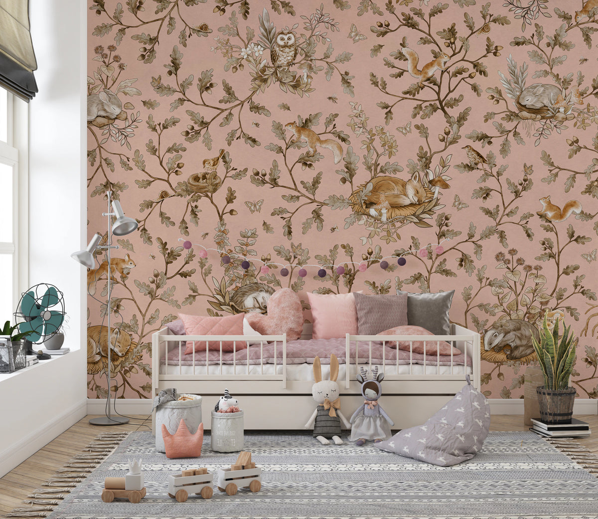 Forest Nap Wall Mural