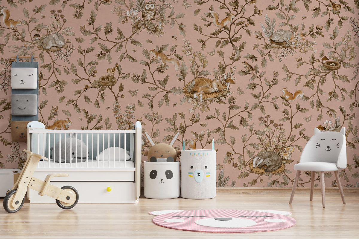 Forest Nap Wall Mural