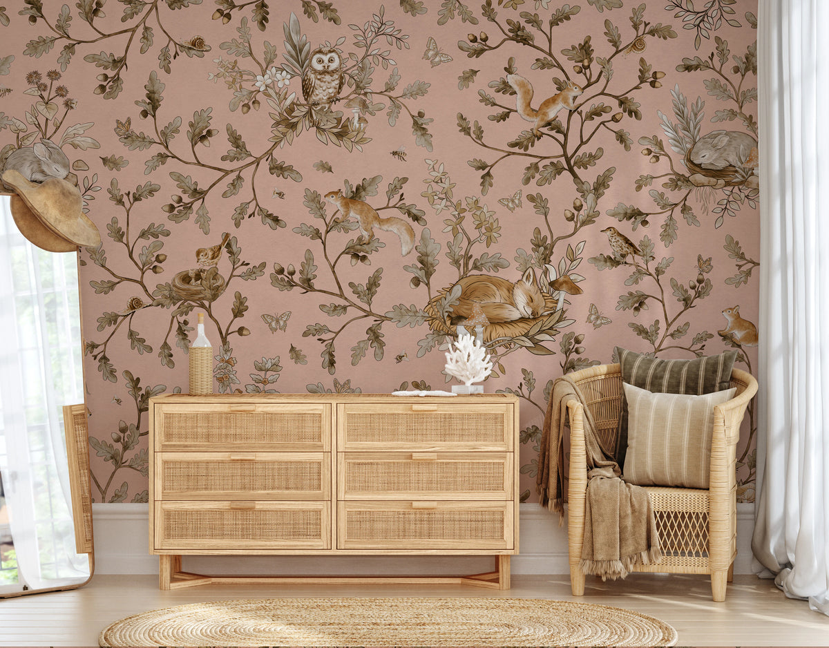 Forest Nap Wall Mural