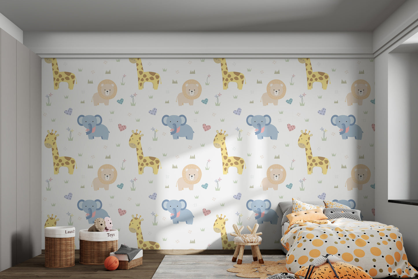 Baby Safari Adventure Wallpaper