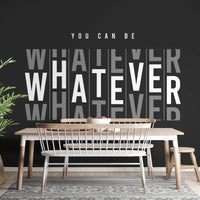 Dreamy office wall mural for creative environments
