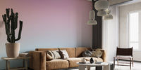 Dreamy pastel gradient mural for walls
