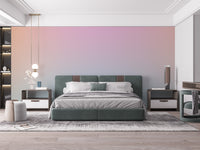 Elegant pastel mural for serene interiors
