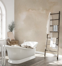 Abstract beige ink mural for modern decor
