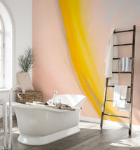 Abstract chic whirlwind wall mural artwork
