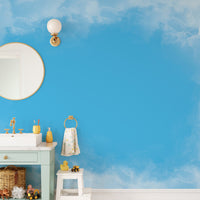 Elegant clouds wallpaper mural for homes

