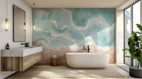 Stylish beach wave mural for modern walls
