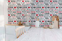 Stylish love expressions mural for interiors
