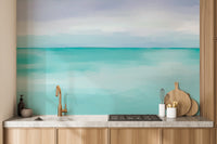 Soothing coastal harmony wall art design.
