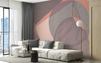 Elegant colorful watercolor wallpaper decor
