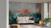 Sunset Seascape Wall Mural Wallpaper
