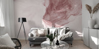 Stylish red watercolor abstract wallpaper for bold rooms
