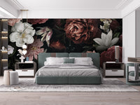Sophisticated romantic blossom wall decor.
