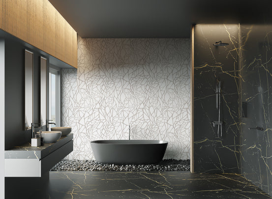 Abstract line pattern wallpaper design
