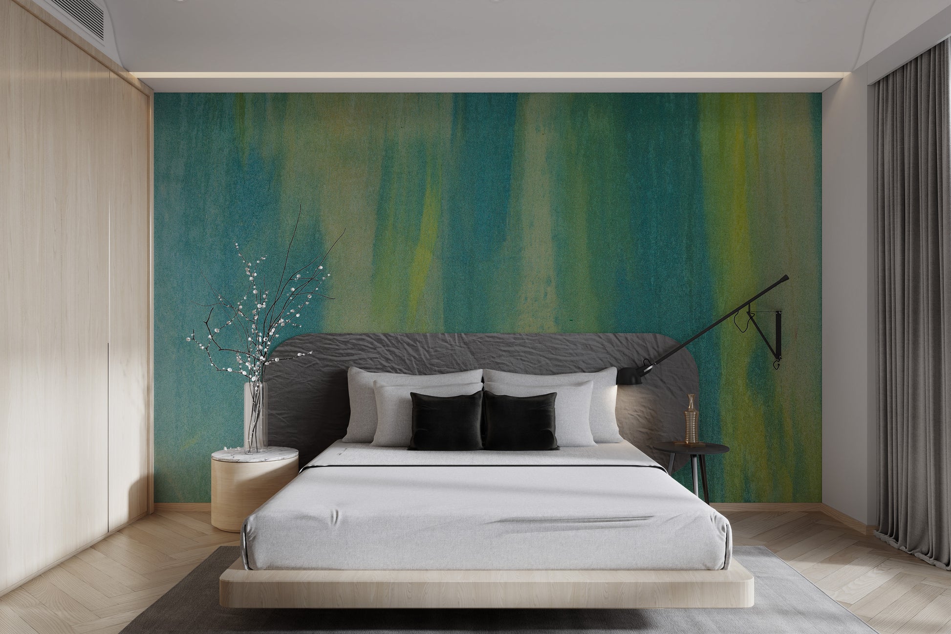Grunge wallpaper with watercolor effect
