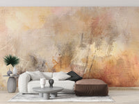 Tranquil dawn mural for modern home accents
