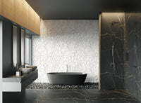 Contemporary artistic linework wallpaper
