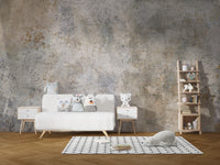 Urban rustic cement mural for trendy decor
