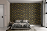 Glamorous Gold Wall Decor Mural
