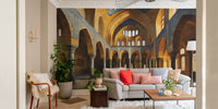 Luxury interior arches wall mural
