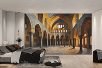 Timeless grand arch wallpaper print

