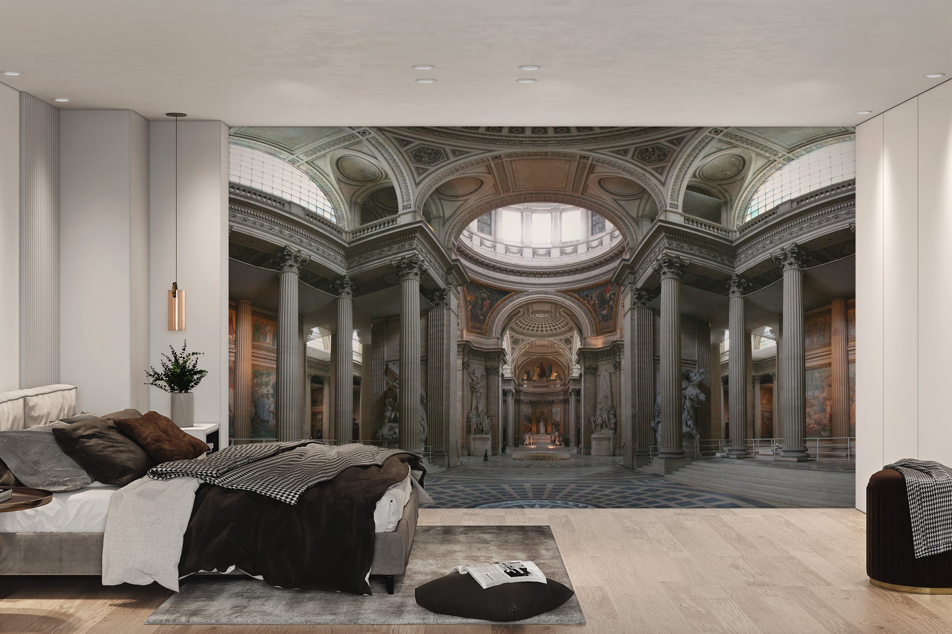 Classic architecture wall mural
