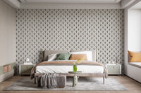 Stylish black arch symmetry wallpaper peel stick
